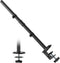 WORLDLIFT Steel Extra Tall 2-Section Monitor Stand Pole - 31.6 inches Sturdy Center