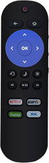 Replacement Remote Control for JVC Roku Smart TV Models LT-49MAW598, LT-55MAW595, LT-32MAW388, LT-65MAW595, LT-32MAW205