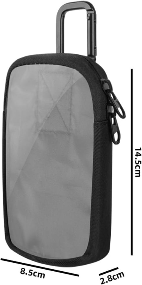 GMBYLBY MP3 Player Case Hard Box and Carry Holder for Easy Transport Shells Box TPU and Cloth Material Storage Bag