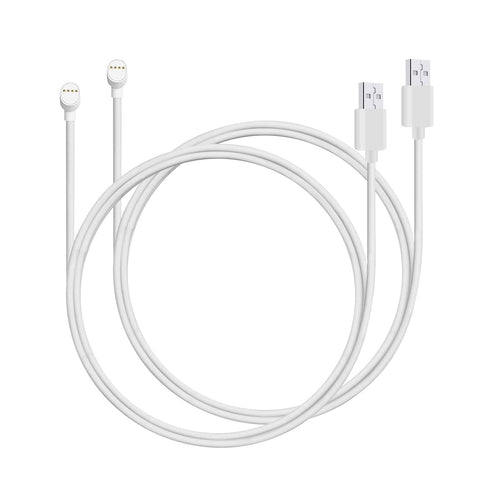 iMah 2-Pack Extended USB Power Charging Cable for Google Nest Cam (Battery), 6.56ft (2m) Compatible
