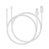 iMah 2-Pack Extended USB Power Charging Cable for Google Nest Cam (Battery), 6.56ft (2m) Compatible