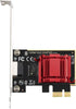 2.5GBase-T PCIe Network Adapter RTL8125B, PCI Express Gigabit Ethernet Card RJ45 LAN Controller Support PXE