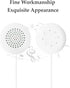 Pillow Speaker - Under Pillow Portable Personal Speaker, 3.5mm Mini Speaker for MP3 Phone with 3.5mm Jack (White)