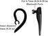 Ear Hooks 360° Rotatable Adjustable Soft Silicone Headset Clips, Anti-Slip Sports Clamp Loop Replacement (5Pcs 6mm