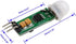 HC-SR505 Mini Infrared PIR Motion Sensor, Micro IR Pyroelectric Human Movement Detector Module, Pack of 5