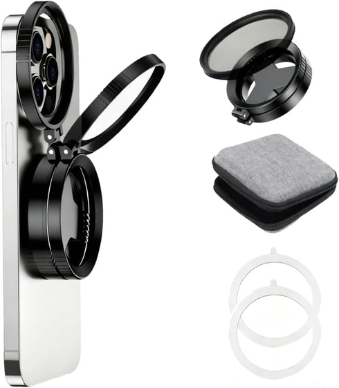 AWAKINK Magnetic CPL Filter for iPhone, 52mm Polarizing Filter, Circular Polarized Lens Filter