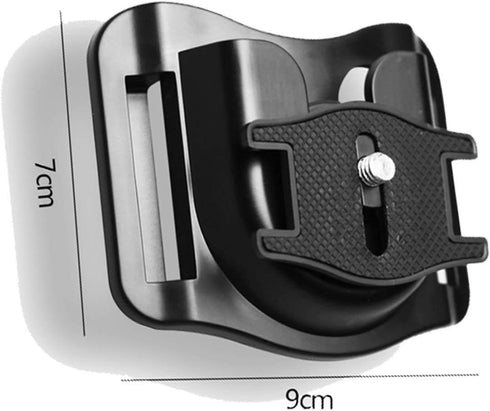 Camera Holster Belt Mount Sling Clip for SLR DSLR, Carry Your Lightweight Camera from Waist Belt