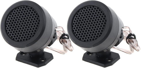 2pcs TP-006A Mini Dome Tweeter Speakers, 12V 500W High Efficiency Car Stereo Speakers for Car Audio System Accessories