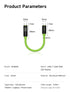 Hagibis USB 4 Cable, LED Display USB C 240W Fast Charging Cable with 8K@60Hz Data Transfer for iPhone 15/15 Pro Max
