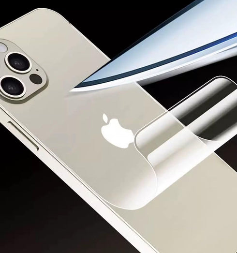 iPhone 15 Pro Max Hydrogel Film - 2Pcs Back Screen Protector, Flexible Protection, Not Glass.