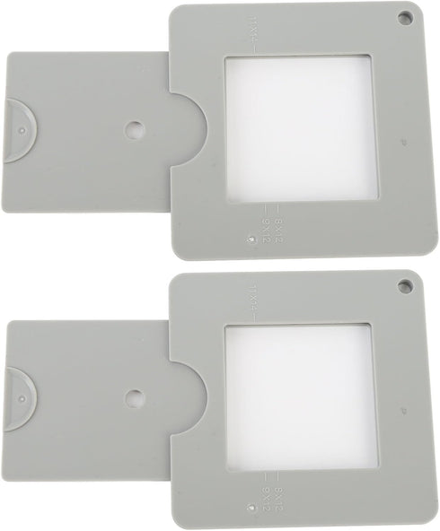 2pcs Keenso ABS Material View Finder Sliding Mechanism Improve Composition Skills for Painting Drawing Photography