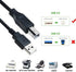 6ft A526 C4280 C5280 USB Cable PC Laptop Data Sync Transfer Cord for HP Photosmart All-in-One Printer Scanner Copier