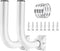 Slinkdsco Adjustable Sturdy Universal Wireless Bridge Bracket Mount Kit for Outdoor Antenna (2-Pack)