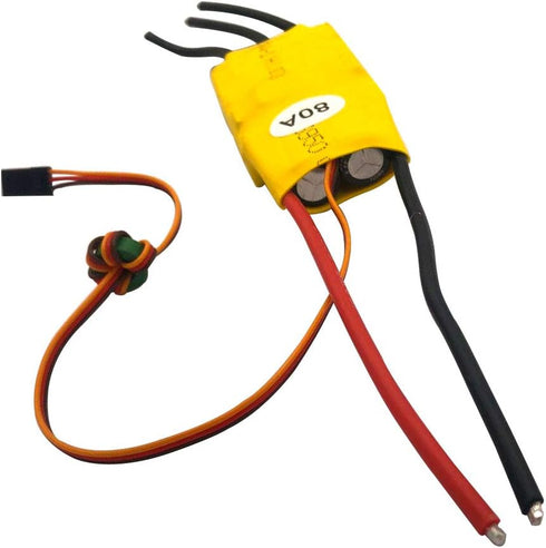 Nuofan 80A 2-6S Lipo Brushless ESC Speed Controller for RC Airplane Drone