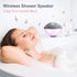 Floating Pool Speakers with Colorful Lights, IPX7 Waterproof Bluetooth Speaker for Pool, Crystal Clear Sound for Outdoor