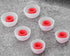 ALXCD Ear Tips for Soundcore Life A1 P2 Earbuds, 6 Pairs Soft Silicone Tips in S/M/L Sizes, White