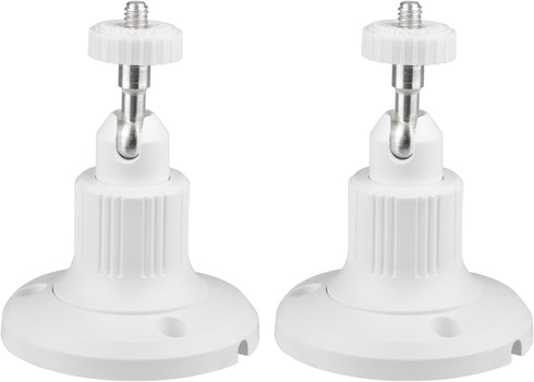 Wall Mount for Ring Stick Up Cam Wired/Battery and Indoor Cam HD (1st Gen), 360 Degree Adjustable Mounting Bracket with