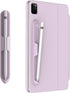 LOVE MEI Removable Silicone Holder for Apple Pencil 1st/2nd Generation, Strong Adhesive Magnetic Attach (Purple)