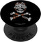 PopSockets Cell Phone Stands for Smartphones & Tablets - "Zombie Steampunk Crossbones"