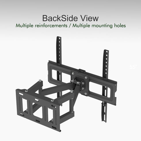 Generic 26-55 Inch 40Kg/Vesa400*400/Upper Lower-10~10 Double Pendulum Large Base TV Stand Bearing