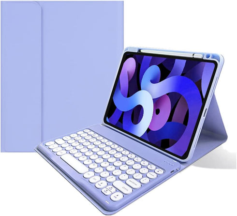 Keyboard Case for iPad Pro 11 inch M4 - Keyboard Case with Mouse, Detachable Bluetooth Keyboard, Slim Smart Cover,