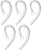 Ear Hooks 360° Rotatable Adjustable Soft Silicone Universal Headset Clips, 5Pcs