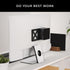 HumanCentric Mounting Bracket for Intel NUC, VESA Monitor Arm Extension Plate for NUC Mini PC Computer