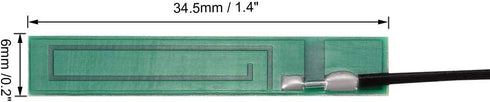 uxcell PCB GSM Built-in Antenna 3G 3dBi 780-2170MHz Female Connector with 95mm RF1.13 Cable, 5Pcs