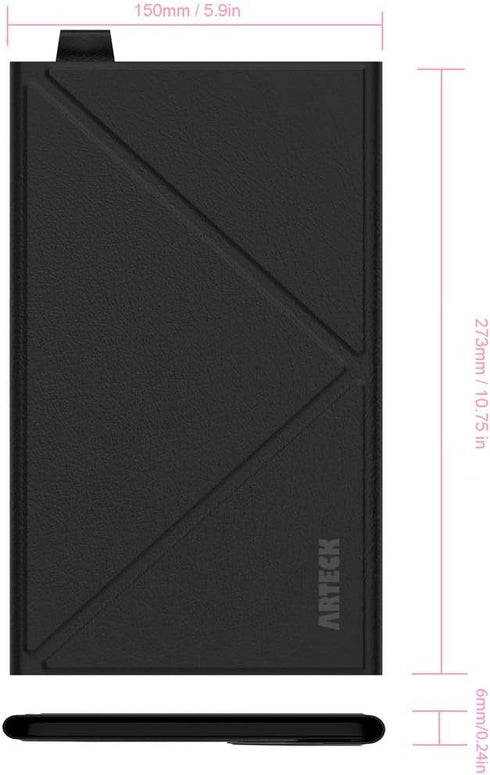 Arteck HC220 Protection Case & Stand for HB220B Bluetooth Keyboard (Keyboard not Included)