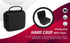 Protective Hard Case with Customizable Foam, 11 Inch Lightweight Hard Shell for Electronics, Makeup & More