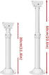 11.8-23.7 inch, ZT-NET Extendable Mounting Pole for Security Surveillance Cameras, Adjustable Ceiling Mount Bracket
