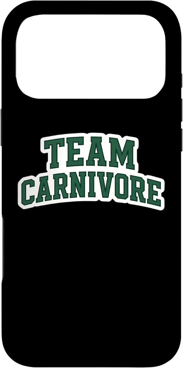 Team Carnivore Diet Fan Follower Meat Eater Merch Team Carnivore Diet Fan Follower Meat Eater Paleo Lover Case for iPhone