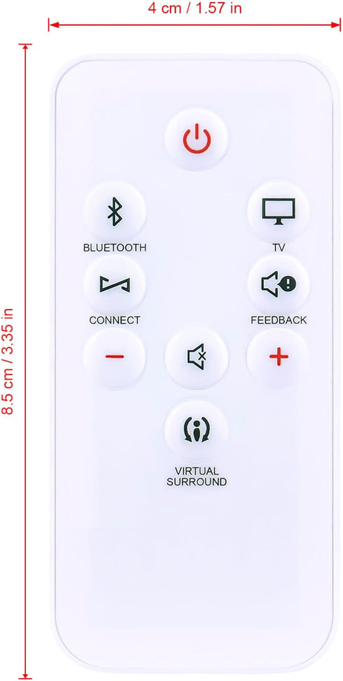 Replace Soundbar Remote Control Compatible for JBL Sound Bar Boost TV Speaker