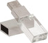 HZBDBLT Crystal USB Flash Drive 3.0 LED Lighting Memory Stick Birthday Wedding Gift