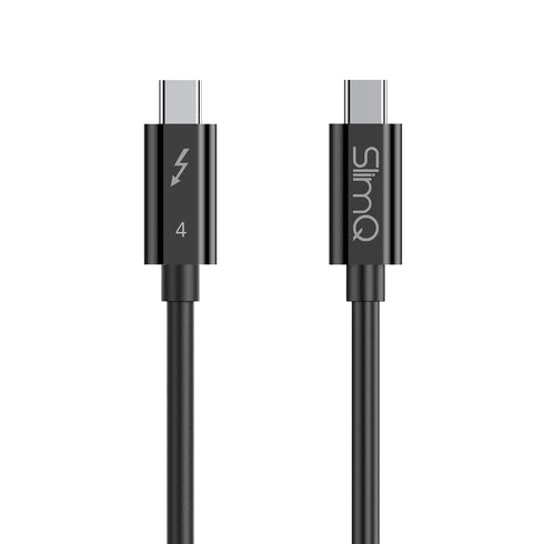 SlimQ USB Type-C to Tt 4 Cable 40Gbps 240W 8K/60Hz Cable Compatible with Thunderbolt 4 (1M / 3.28 ft)
