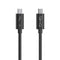 SlimQ USB Type-C to Tt 4 Cable 40Gbps 240W 8K/60Hz Cable Compatible with Thunderbolt 4 (1M / 3.28 ft)