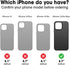 OtterBox 14 Commuter iPhone Pro Max Series Case - BLACK , slim & tough, pocket-friendly, with port protection
