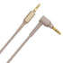 WH-1000XM3 Replacement Audio Cable Cord for Sony WH-1000XM4, MDR-1000X, MDR-XB950BT, MDR-10R, 3.5mm Jack (Gold)