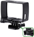 Acouto Black Portable Electronic Device Mount for Xiaomi YI 4K / 2 Sports Action Camera