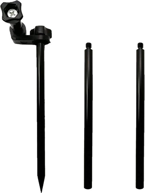 Pmsanzay Cameras Ground Spike Stick Mount | Adjustable Length | Adjustable Tilt 14-20 Ball Head Gopro,Trail Cameras ,Perfect the beach,woods,ski slopes,Ideal downhill mountain biking,fishing