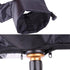HuaerHui Camera Rain Cover for Canon Nikon Sony Fujifilm DSLR Mirrorless Cameras, Medium Lens Sleeve, Black