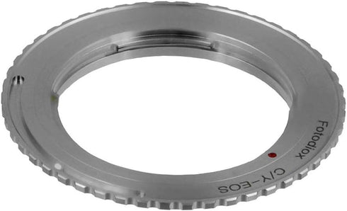 Fotodiox Lens Mount Adapter for Contax/Yashica SLR Lens to Canon EOS Mount D/SLR Camera Body