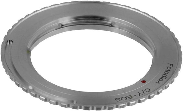 Fotodiox Lens Mount Adapter for Contax/Yashica SLR Lens to Canon EOS Mount D/SLR Camera Body
