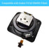 Godox V1S V860III-S Hot Shoe Replacement Mount Foot, Speedlite Flash Repair Parts for V1 & V860III Sony Flash Hot Shoe Replacement (Upgrade Metal Version)