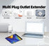 Generic Power Plug 4 Outlets Wall Strip Cube, 4 Way Side US AC Electrical Power Strip for Home Office