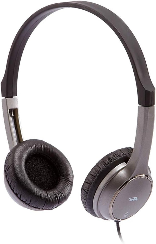 Cyber Acoustics Lightweight 3.5mm Stereo Headphones for Kids (ACM-7000) - Great for Tablets, Chromebooks, Laptops, PCs,