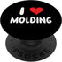 I Love Molding - Heart Architecture PopSockets Standard PopGrip for Home Renovation