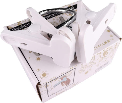 KnowU Gooseneck Bed Phone Holder Mount - Flexible Long Arm Clip Clamp for Desk & Bedside Stand