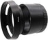 Metal LA-49X1 Lens Adapter Tube with 49mm Lens Hood for Leica X1 X2 Digital Camera Black