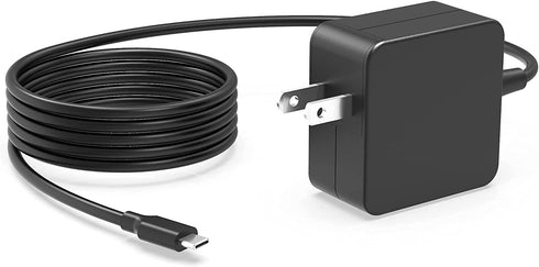 Fast Charger for Asus Chromebook Laptop - USB C Power Connector, 45W Portable Design, Safety Certified, 7.5FT Cable